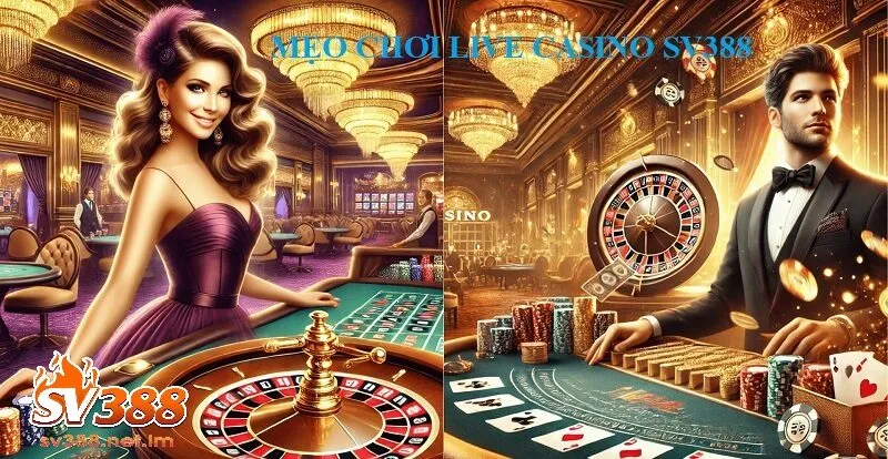Mẹo Chơi Hiệu Quả Tại SV388 Live Casino